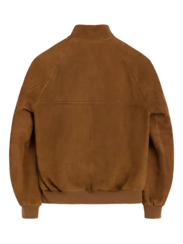 Valentino Garavani Suede Jacket | Browns Leather Jackets