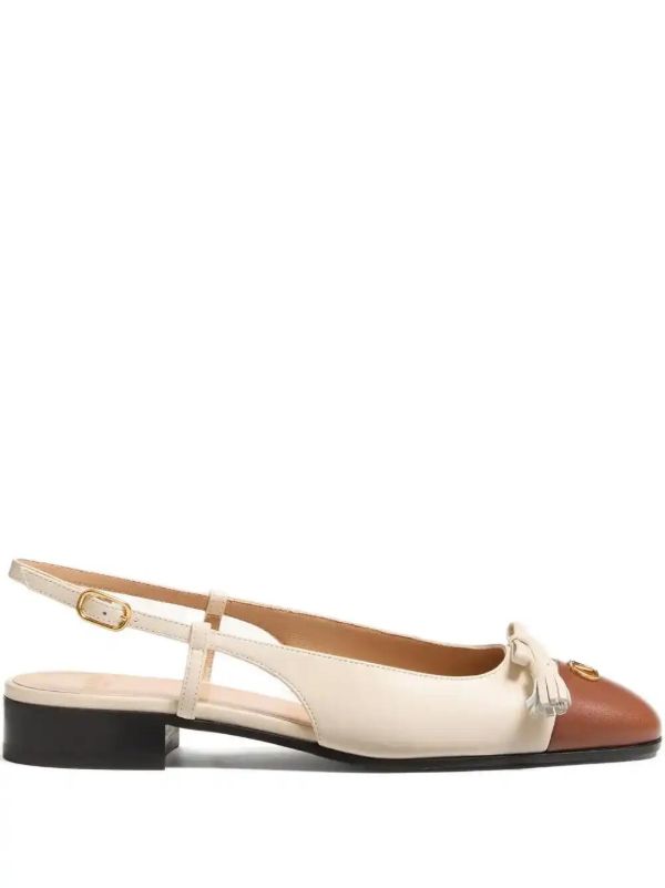 Valentino Garavani Valet Du Roi Kid ballet flats | Browns Ballerina Shoes