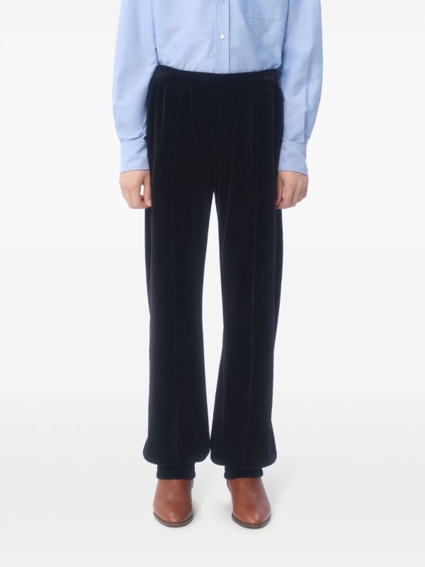 Valentino Garavani Velvet Track Pants | Browns Sweatpants