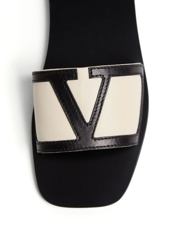Valentino Garavani VLogo Sandals | Browns Flip Flops & Slides