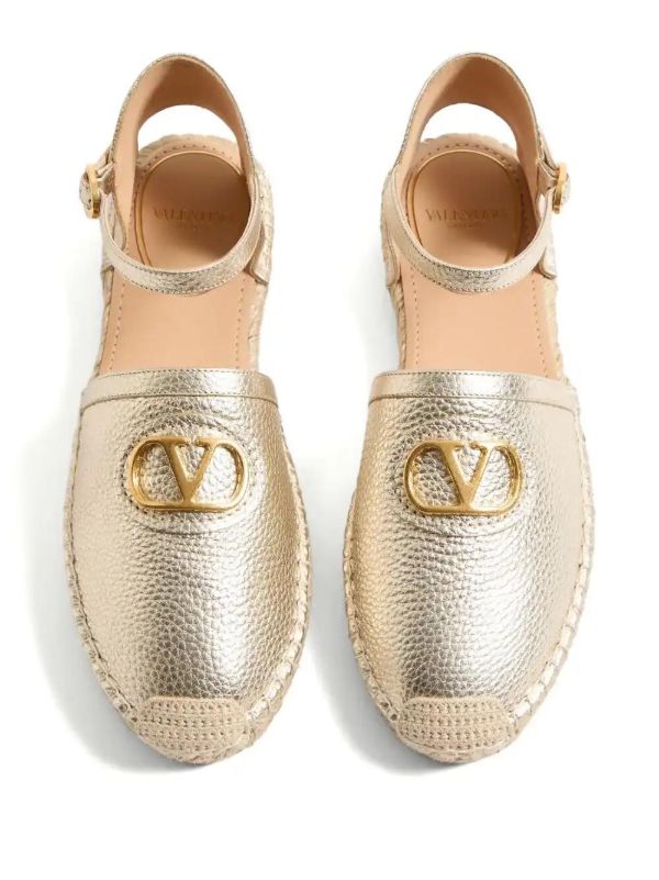 Valentino Garavani VLogo Signature Ballet Flats | Browns Espadrilles