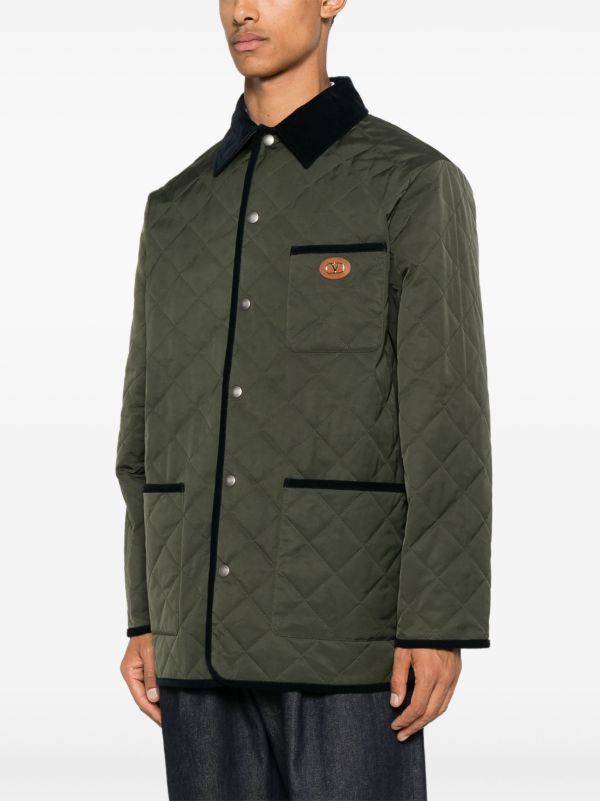 Valentino Garavani Vlogo Signature Quilted Jacket | Browns Down Jackets