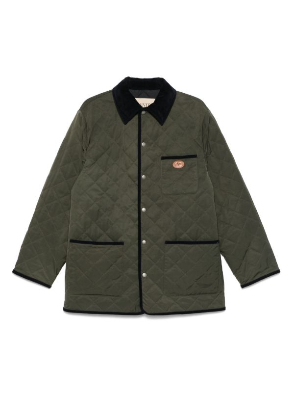 Valentino Garavani Vlogo Signature quilted jacket | Browns Down Jackets