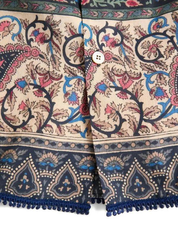 Valentino Garavani Voyage Imaginaire-print Bowling Shirt | Browns Shirts