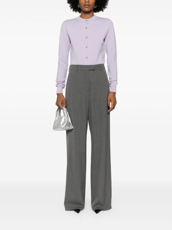 Valentino Garavani Wide-Leg Tailored Trousers | Browns Slacks