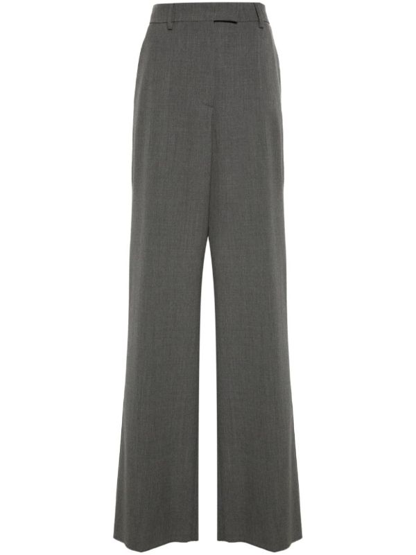 Valentino Garavani Wide-Leg Tailored Trousers | Browns Slacks
