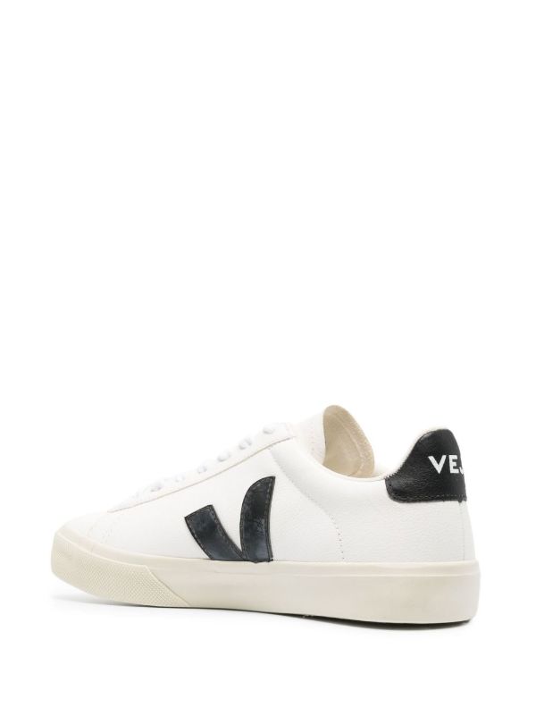 VEJA White Campo Leather Sneakers | Browns Sneakers
