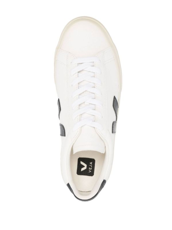 VEJA White Campo Leather Sneakers | Browns Sneakers