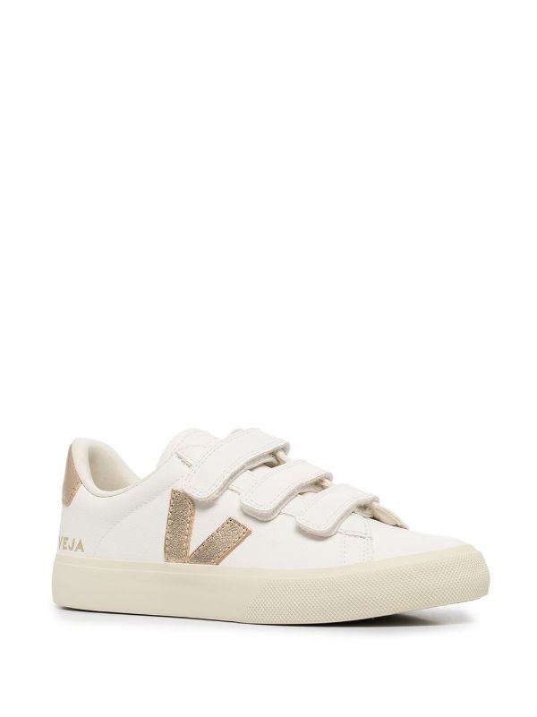 VEJA White ChromeFree Leather Sneakers | Browns Sneakers