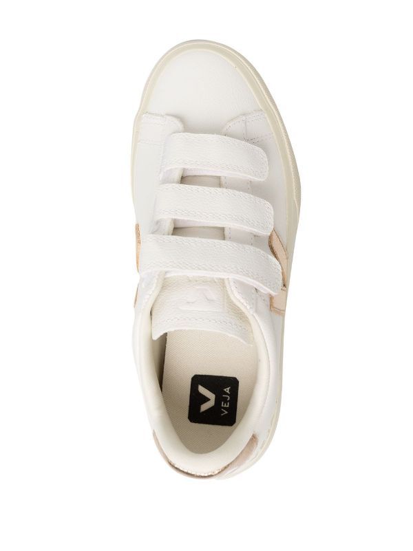 VEJA White ChromeFree Leather Sneakers | Browns Sneakers