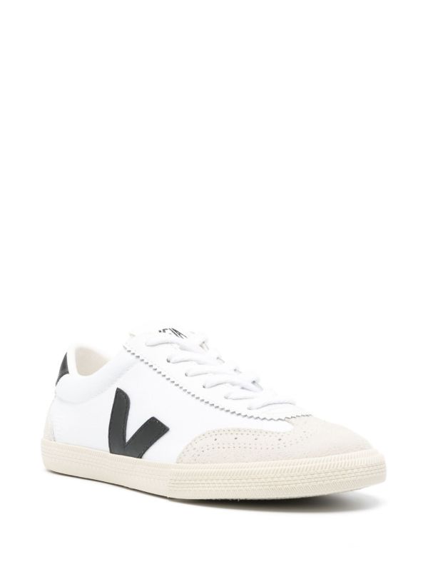 VEJA White Volley Leather Sneakers | Browns Low-Tops