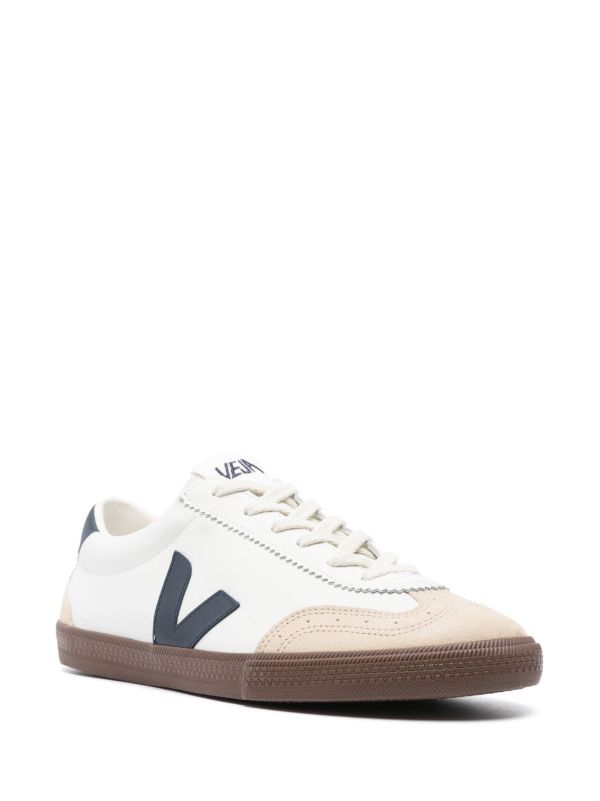 VEJA White Volley Leather Sneakers | Browns Low-Tops