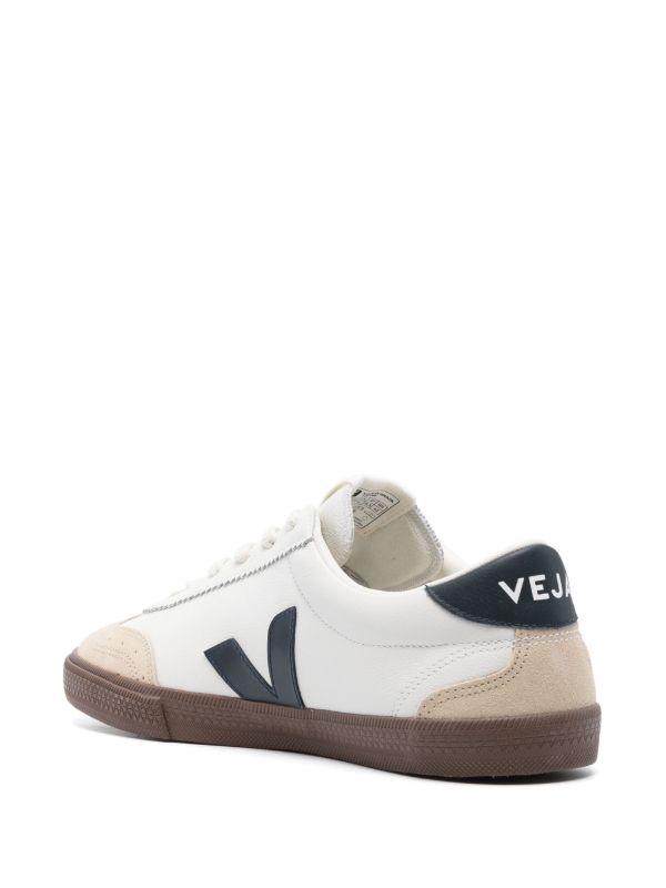 VEJA White Volley Leather Sneakers | Browns Low-Tops