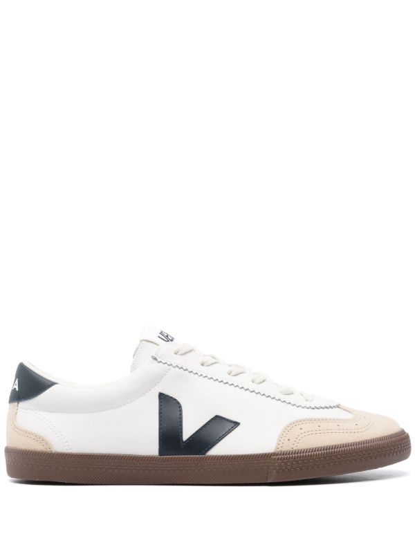 VEJA White Volley Leather Sneakers | Browns Low-Tops