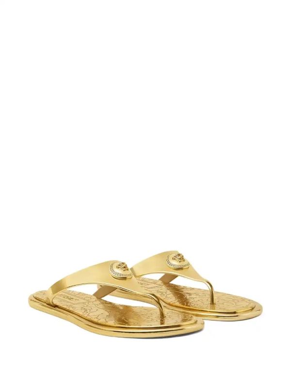 Versace Alia Slides | Browns Flip Flops & Slides