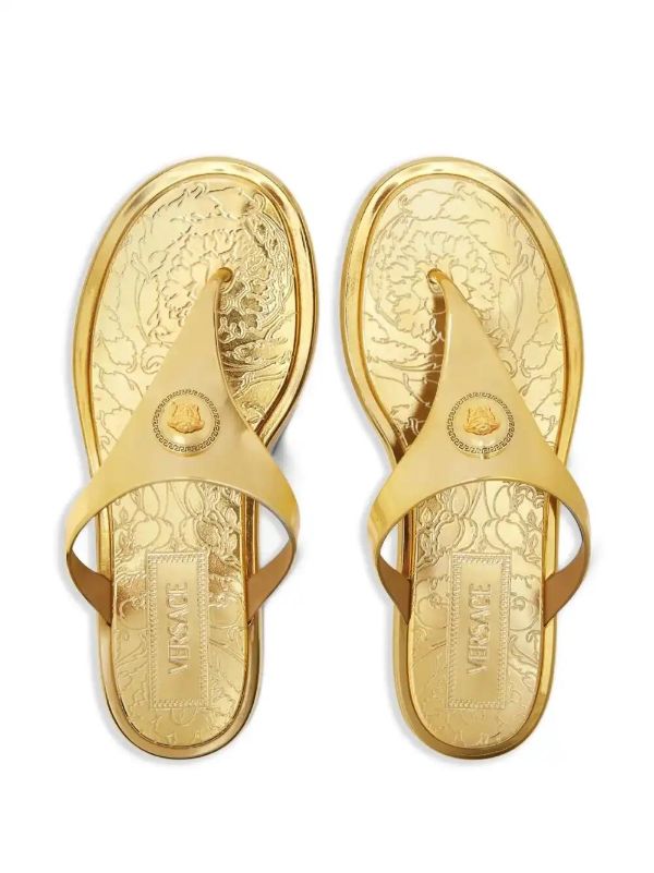 Versace Alia Slides | Browns Flip Flops & Slides