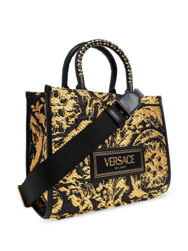 Versace Barocco Athena Tote Bag | Browns Tote Bags