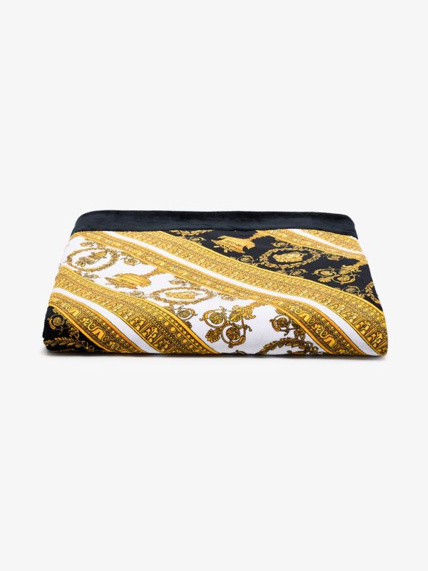 Versace Baroque-print Beach Towel | Browns Towels
