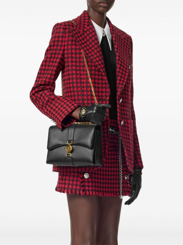 Versace Black Kleio Shoulder Bag | Browns Shoulder Bags