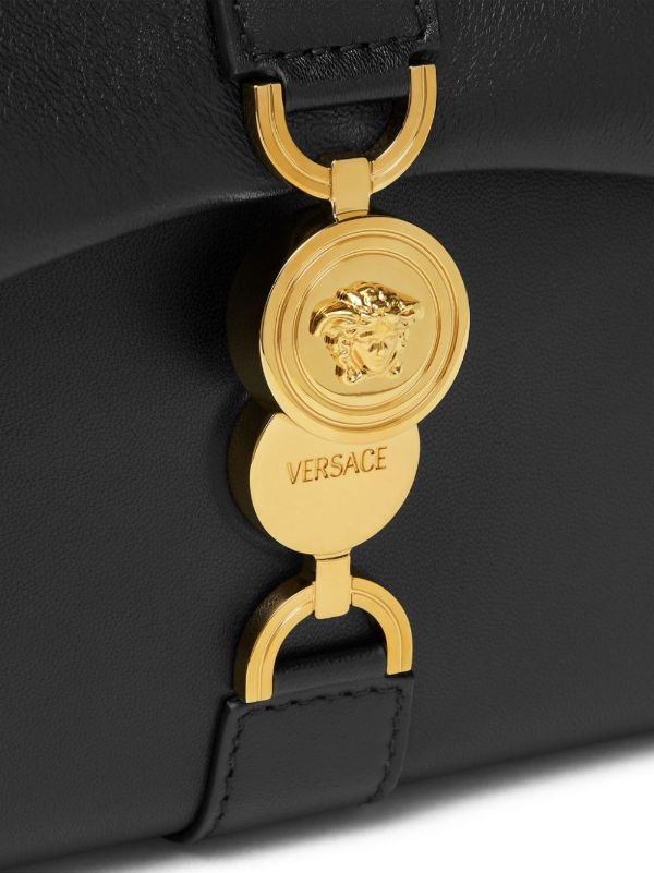 Versace Black Kleio Shoulder Bag | Browns Shoulder Bags