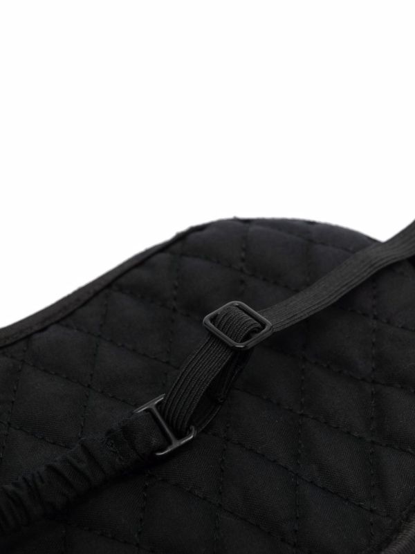 Versace Black Medusa Head Sleep Mask | Browns Travel Accessories