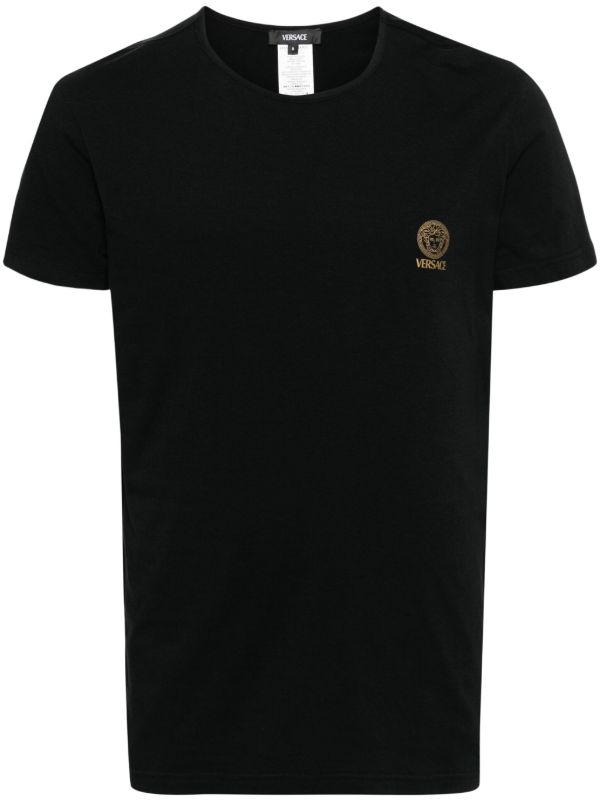 Versace Black Medusa Undershirt (pack of two) | Browns T-Shirts