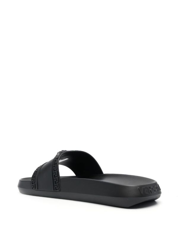 Versace Black Palazzo Slides | Browns Flip-Flops & Slides
