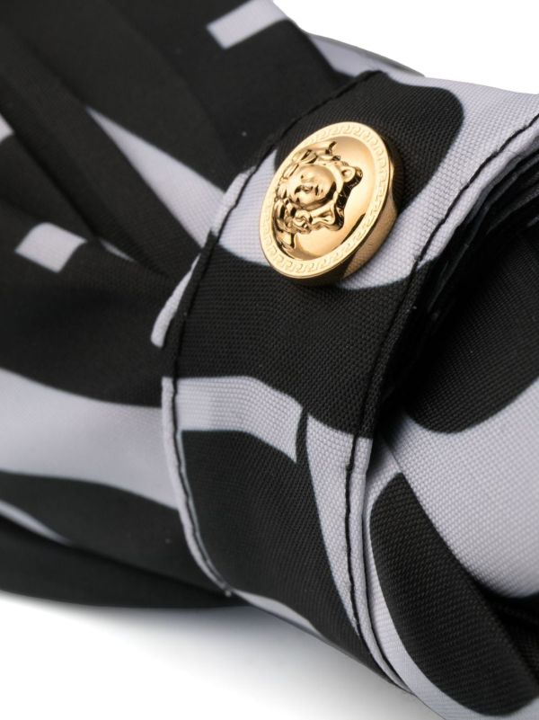 Versace Black Versace Allover Umbrella | Browns Umbrellas