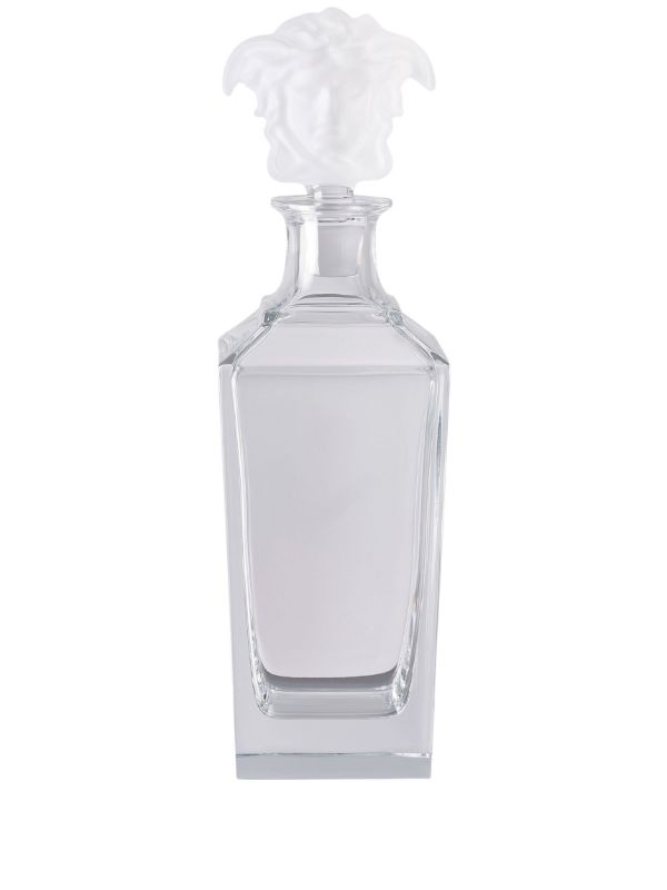 Versace Clear Treasury Crystal Decanter | Browns Glassware