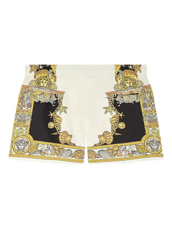 Versace Coral Theatre Swim Shorts | Browns Swim & Board Shorts