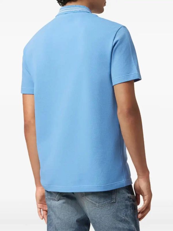 Versace Embroidered Polo Shirt | Browns Polo Shirts