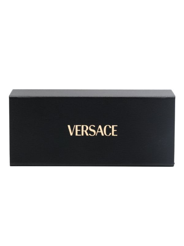 Versace Eyewear Pink Medusa Medallion Sunglasses | Browns Sunglasses