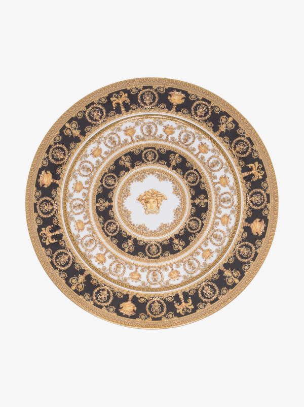 Versace gold I Love Baroque charger plate | Browns Plates & Bowls