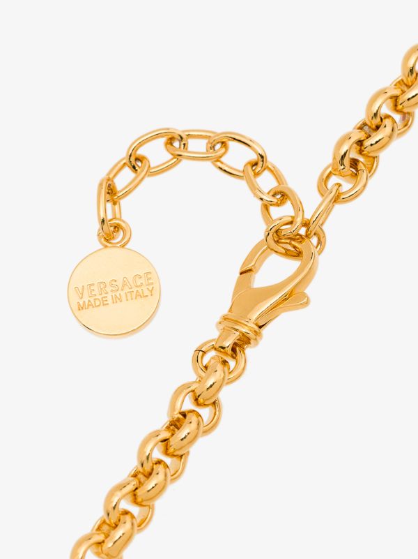 Versace Gold-Tone Icon Medusa Crystal Necklace | Browns Necklaces