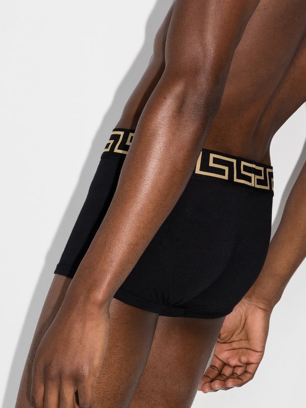 Versace Greca Border Boxer Briefs Set | Browns Briefs & Boxers