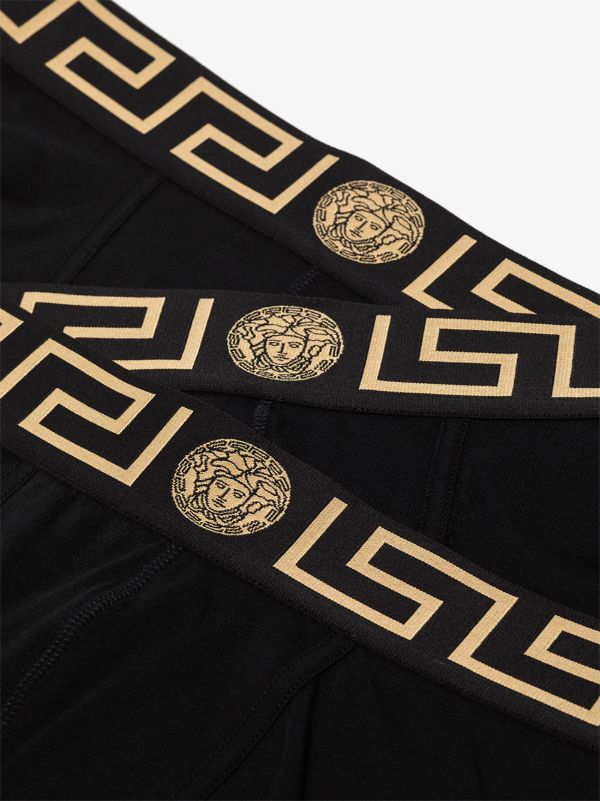 Versace Greca Border Boxer Briefs Set | Browns Briefs & Boxers