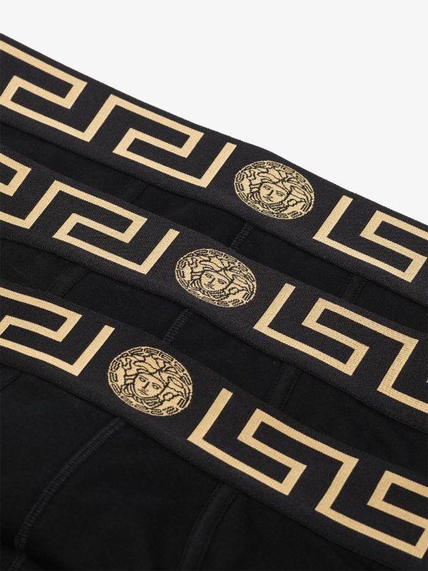 Versace Greca Border Briefs Set | Browns Briefs & Boxers