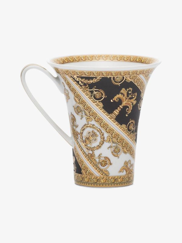 Versace I Love Baroque Tall Coffee Cup And Saucer | Browns Cups & Tea Sets
