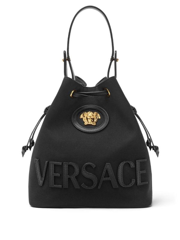 Versace La Medusa bucket bag | Browns Bucket Bags