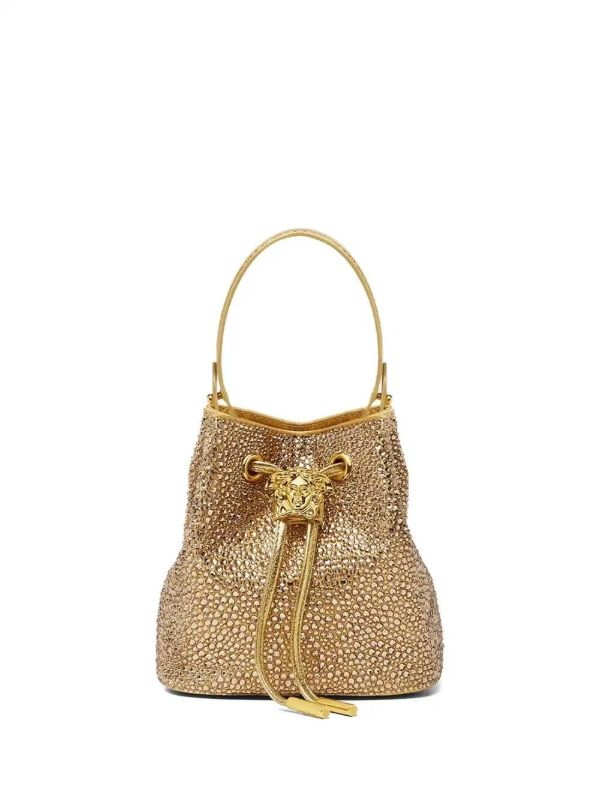 Versace La Medusa drawstring mini bag | Browns Bucket Bags