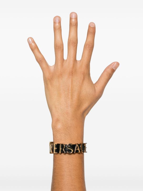 Versace Logo-plaque Bracelet | Browns Bracelets