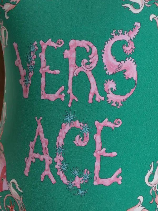 Versace Logo-print Swimsuit | Browns One-Pieces