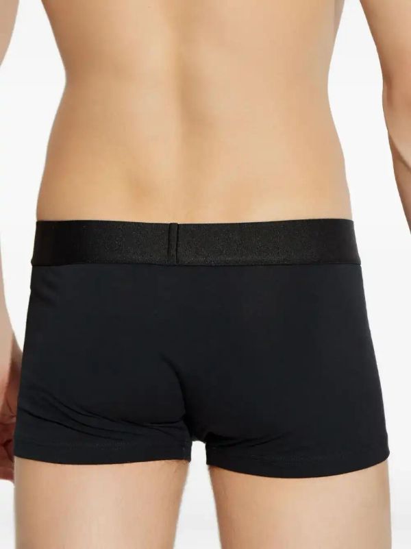 Versace Logo-waistband Boxer (set Of Three) | Browns Briefs & Boxers