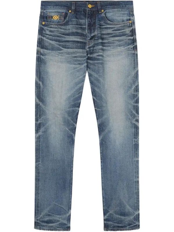 Versace Made in Japan jeans | Browns Regular & Straight-Leg Jeans