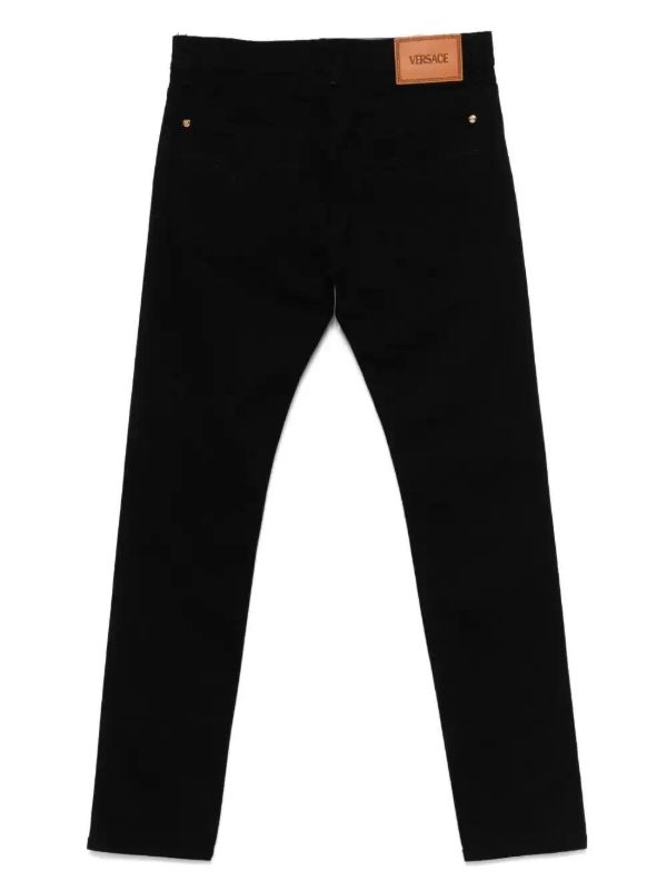 Versace Medusa-plaque Jeans | Browns Slim-Fit Jeans