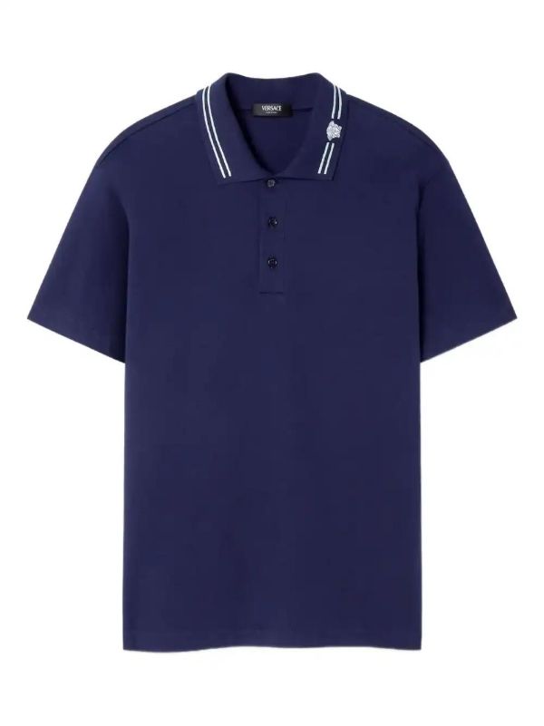 Versace Medusa polo shirt | Browns Polo Shirts