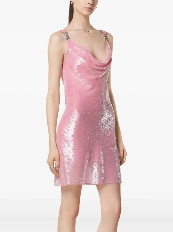 Versace Metal-mesh Mini Dress | Browns Cocktail & Party Dresses