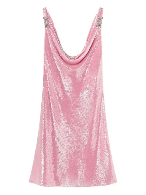 Versace metal-mesh mini dress | Browns Cocktail & Party Dresses