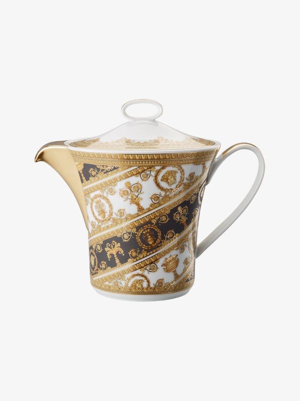 Versace multicoloured Baroque Rhapsody porcelain teapot | Browns Cups & Tea Sets