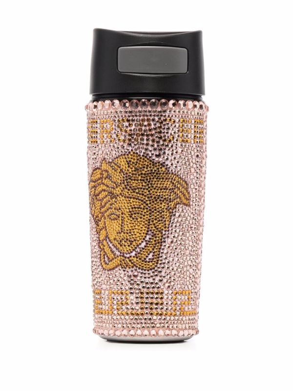 Versace Pink Crystal Medusa Travel Mug | Browns Cups & Tea Sets